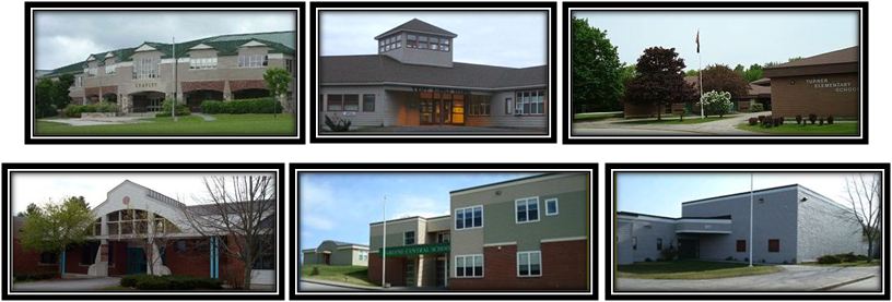 MSAD 52 Schools Collage